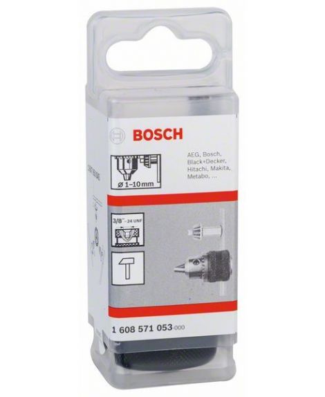 BOSCH Zębate uchwyty wiertarskie do 10 mm 1 – 10 mm, 3_8" - 24