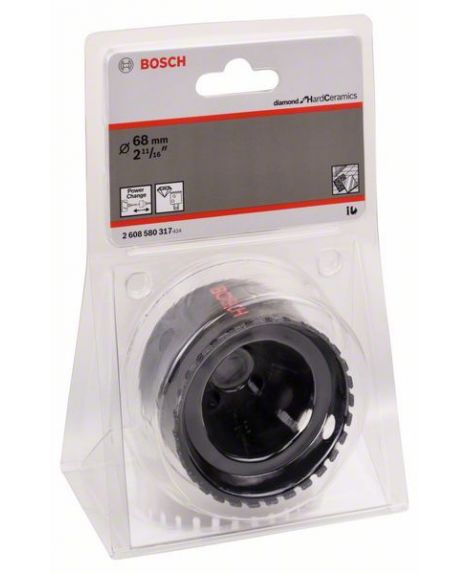 BOSCH Diamentowa piła otwornica Diamond for Hard Ceramics 68 mm, 2 11_16"