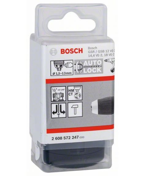 BOSCH Systemowy uchwyt wiertarski 1,5 – 13 mm, 1_2" - 20