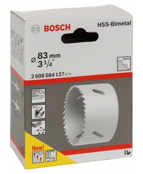 BOSCH Piła otwornica HSS-Bimetal do adapterów standardowych 83 mm, 3 1_4"