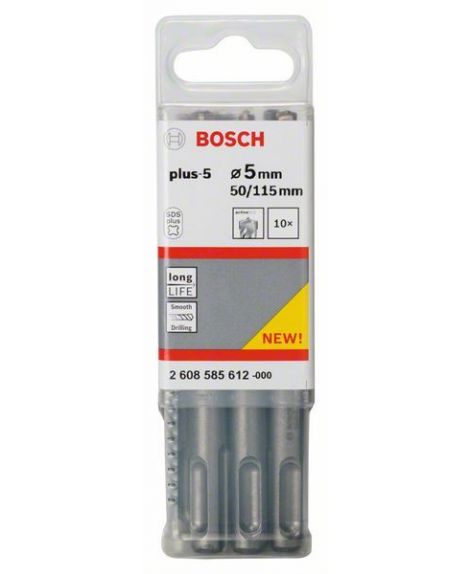 BOSCH Wiertła do młotów SDS plus-5 5 x 50 x 115 mm