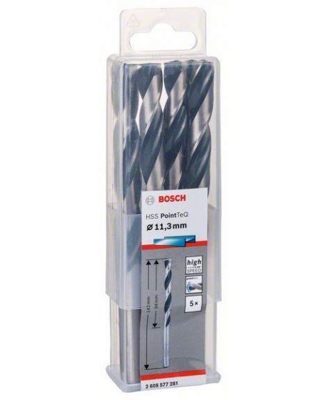 BOSCH Wiertło spiralne HSS PointTeQ 11,3 mm