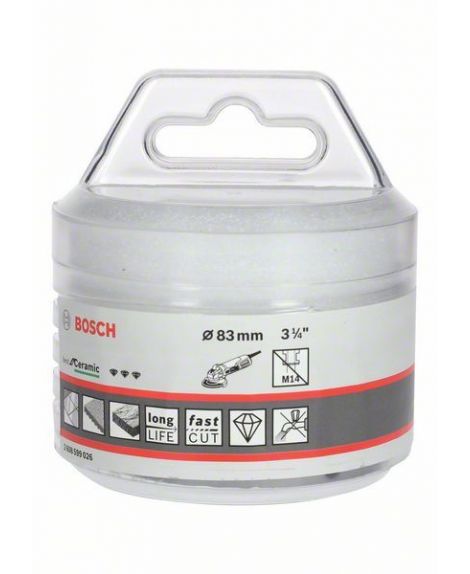 BOSCH Diamentowa koronka Best for Ceramic Dry Speed 83x35 z systemem X-LOCK 83 x 35 mm