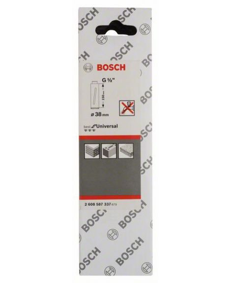 BOSCH Diamentowa koronka wiertnicza do pracy na sucho G 1_2" 38 mm, 150 mm, 3 segmenty, 7 mm