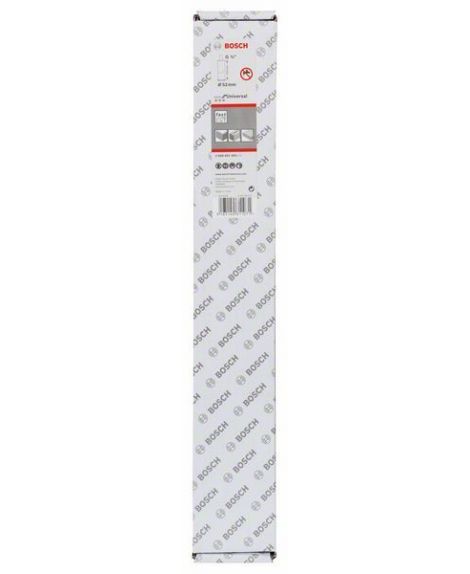 BOSCH Diamentowa koronka wiertnicza do pracy na sucho 1 1_4" UNC Best for Universal 52 mm, 330 mm, 3 segmenty, 11,5 mm