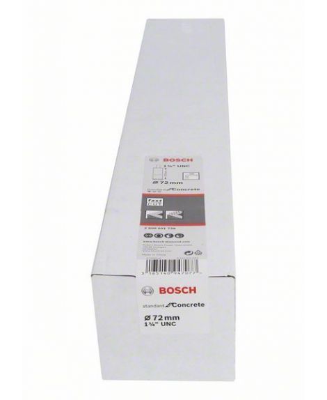 BOSCH Diamentowa koronka wiertnicza Standard for Concrete 72 mm, 450 mm, 7, 10 mm