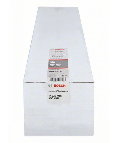 BOSCH Diamentowa koronka wiertnicza Standard for Concrete 122 mm, 450 mm, 10, 10 mm