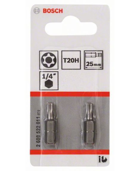 BOSCH Końcówka wkręcająca T20H Security Torx® Extra Hart T20H, 25 mm