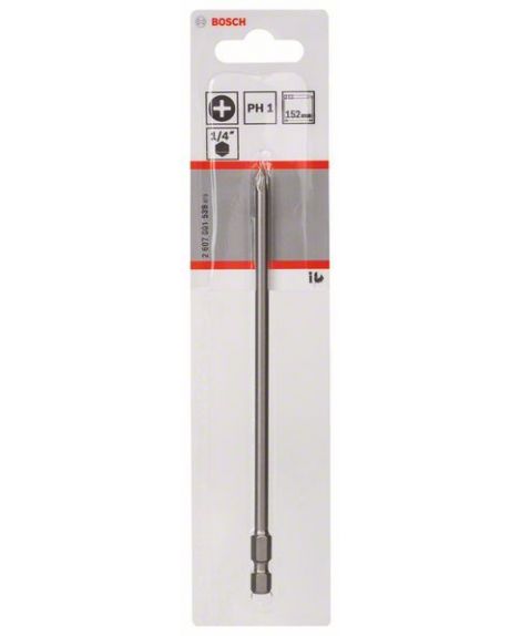 BOSCH Końcówka wkręcająca Extra Hart PH 1, 152 mm