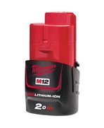 MILWAUKEE M12B2 2.0AH Akumulator