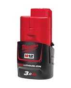 MILWAUKEE M12B3 3.0 AH Akumlator